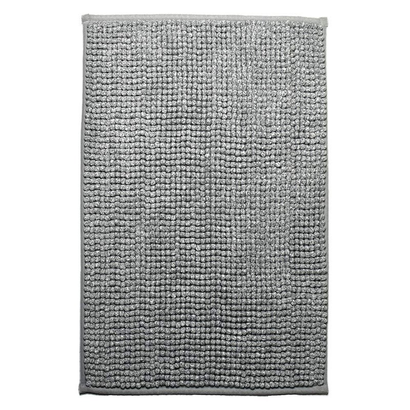 Toftbo IKEA Supersoft Bath Shower Mat Rug Bathtub Bathroom Floor TOFTBO 16 x 24 (Gray-White Melange) - Image 1